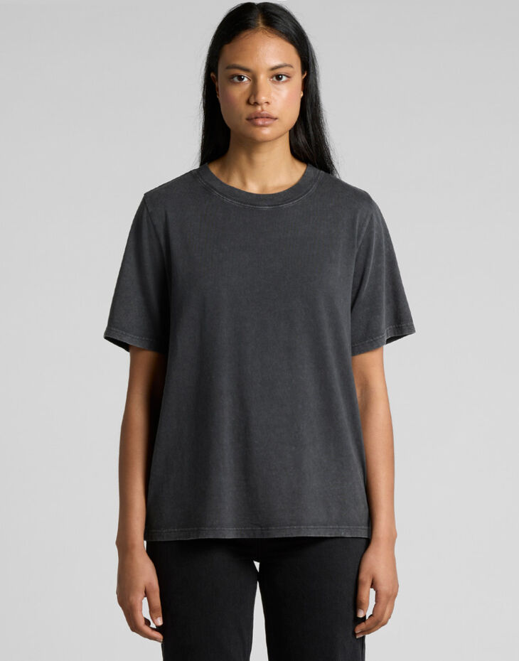 AS Colour Wo's Stone Wash Heavy Tee AS Colour, Wo's Stone Wash Heavy Tee 4085 Dropship Wo's Stone Wash Heavy Tee Thumbnail