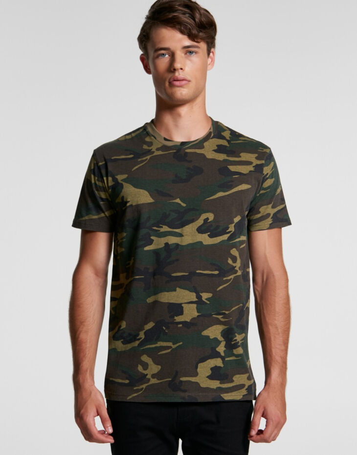 AS Colour Staple Camo Tee AS COLOUR, Staple Camo 5001C Dropship Staple Camo Tee Thumbnail
