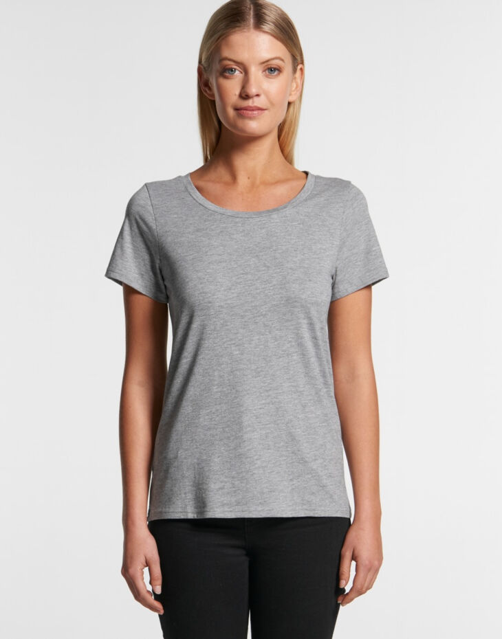 AS Colour Women's Shallow Scoop Tee - 4011 Thumbnail